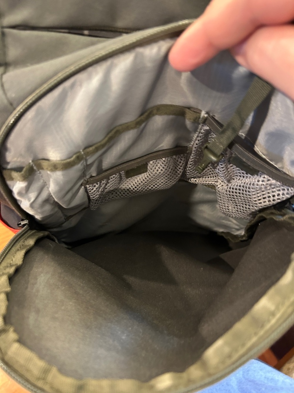 REI Co-op orange & green Workload Pack - Picture 6 of 7